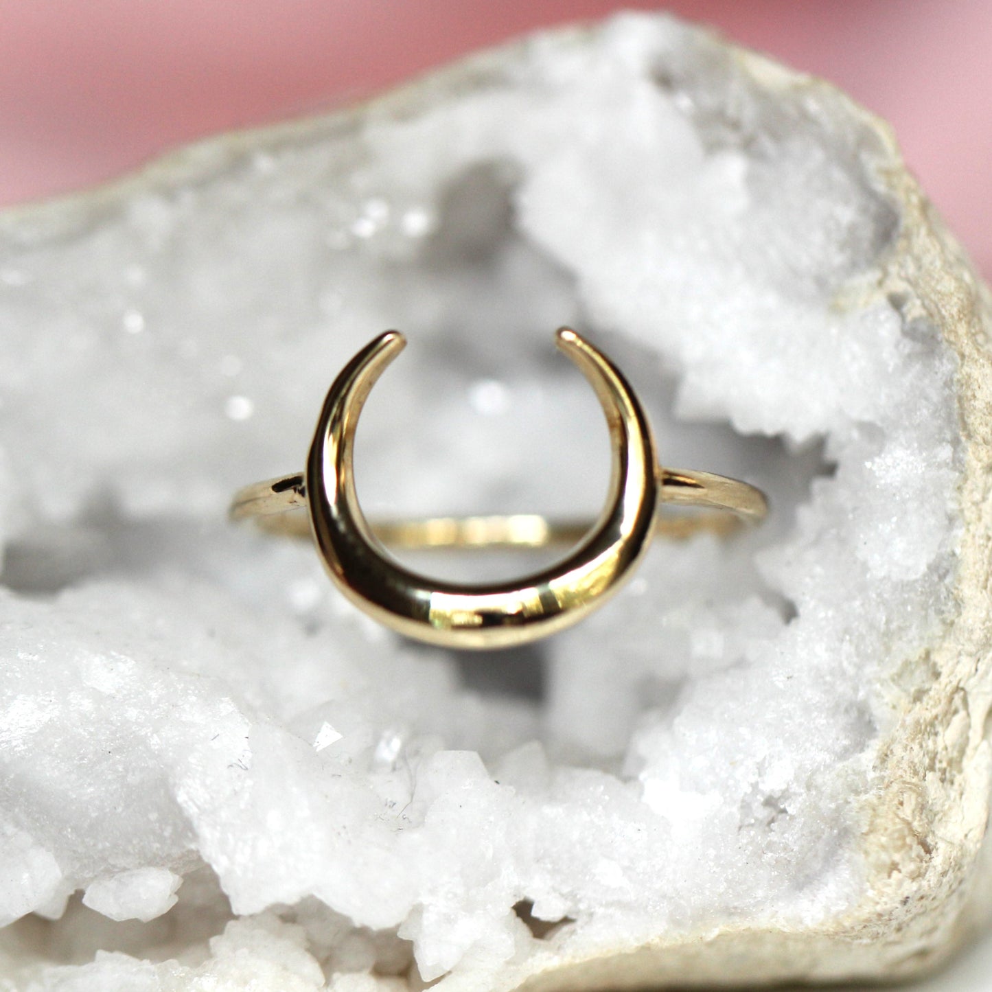 Crescent Moon Ring