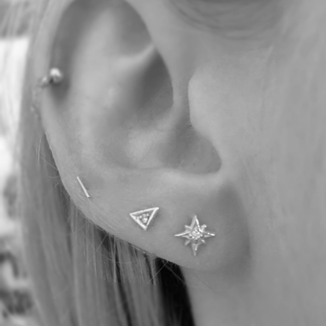 Diamond North Star Studs
