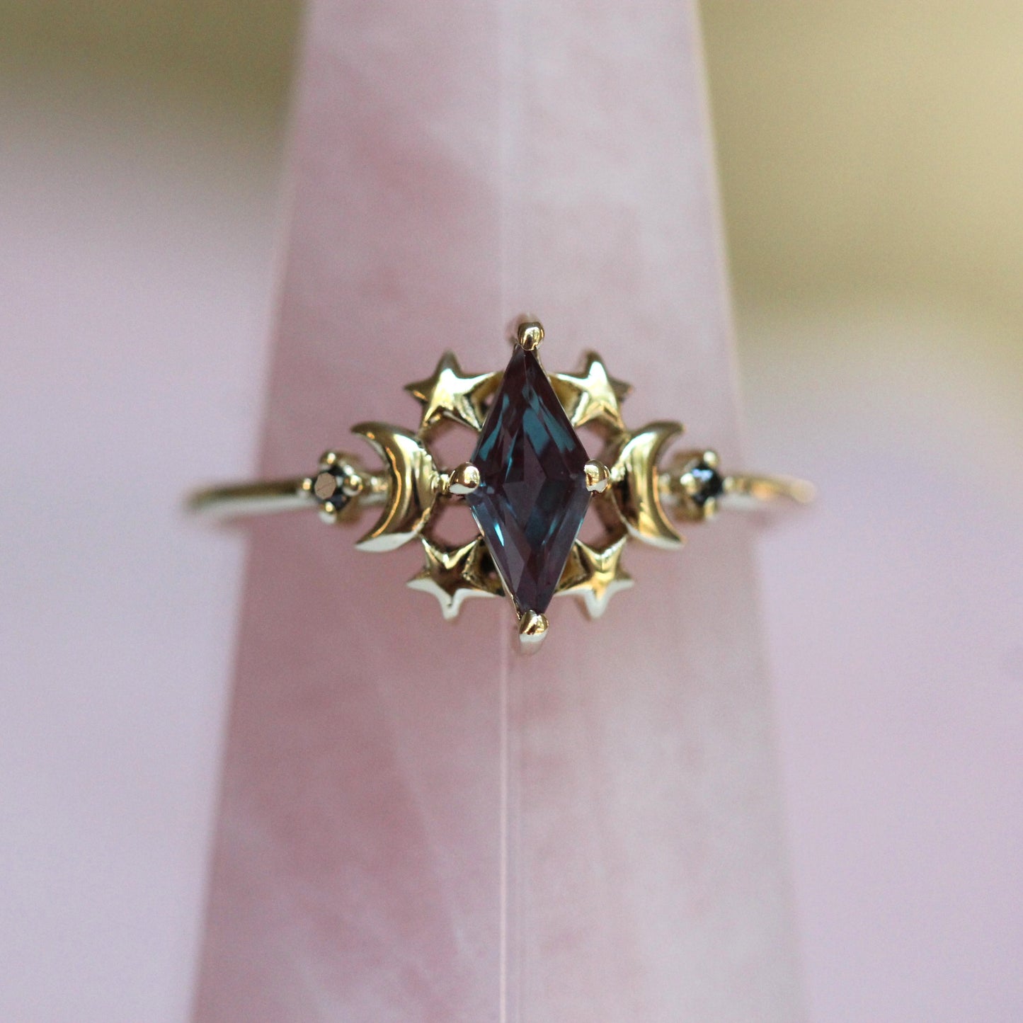 Alexandrite Galaxy Ring