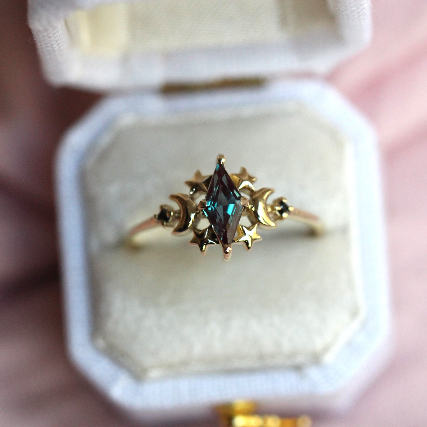 Alexandrite Galaxy Ring