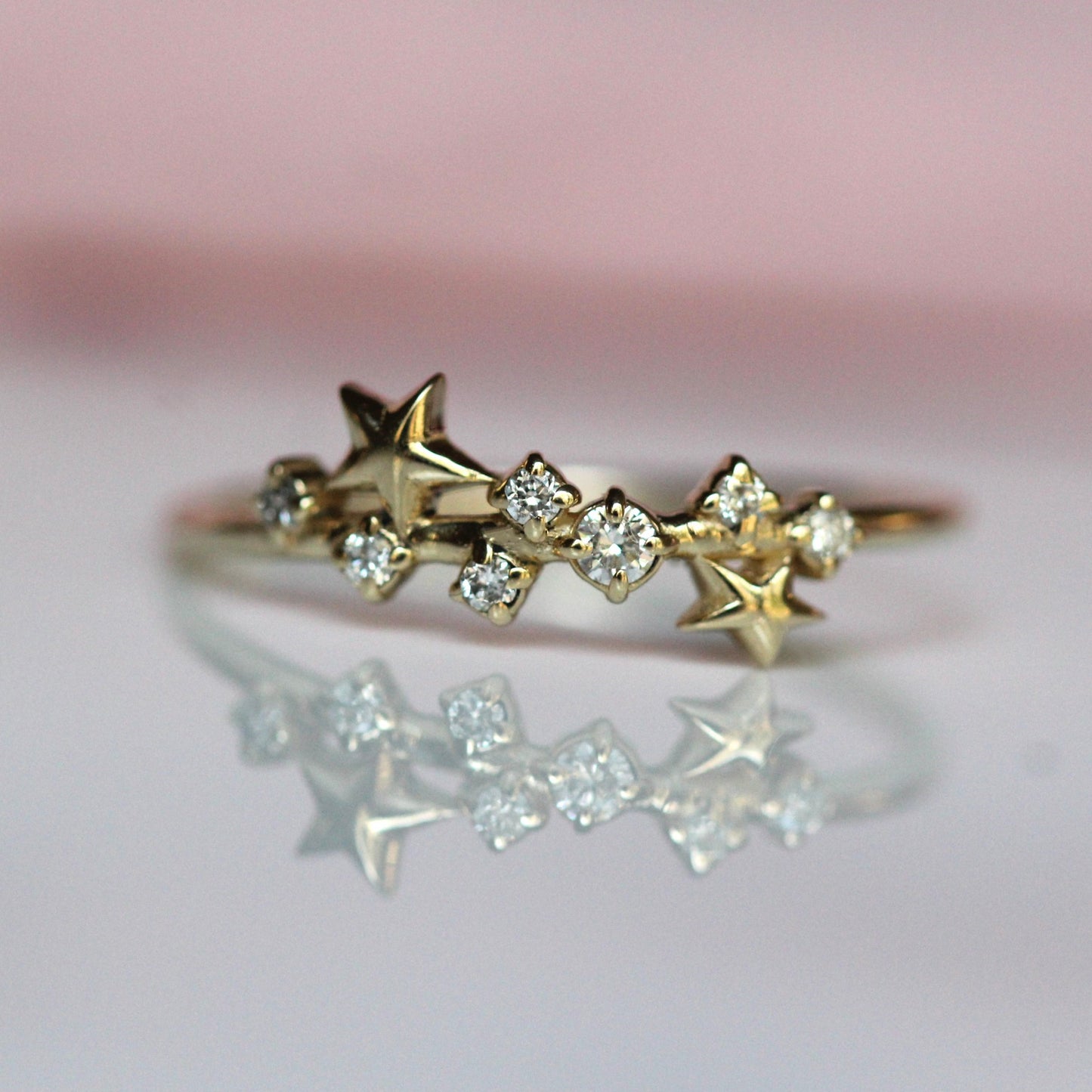 Diamond Star Party Ring