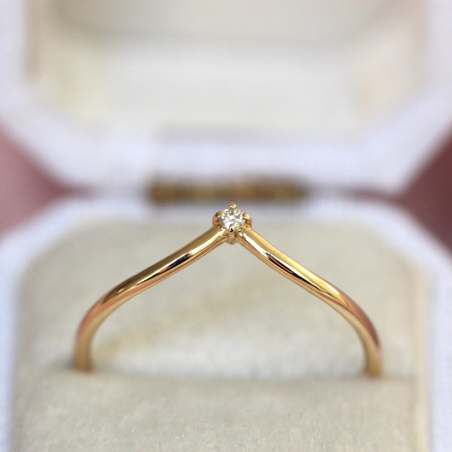 Diamond Swoop Ring