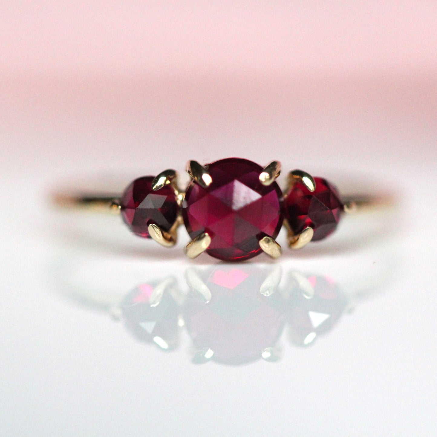 Ruby Trilogy Ring