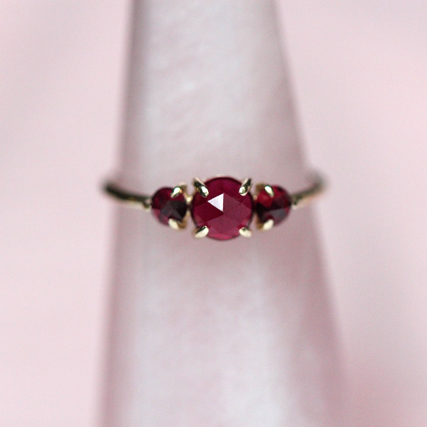 Ruby Trilogy Ring