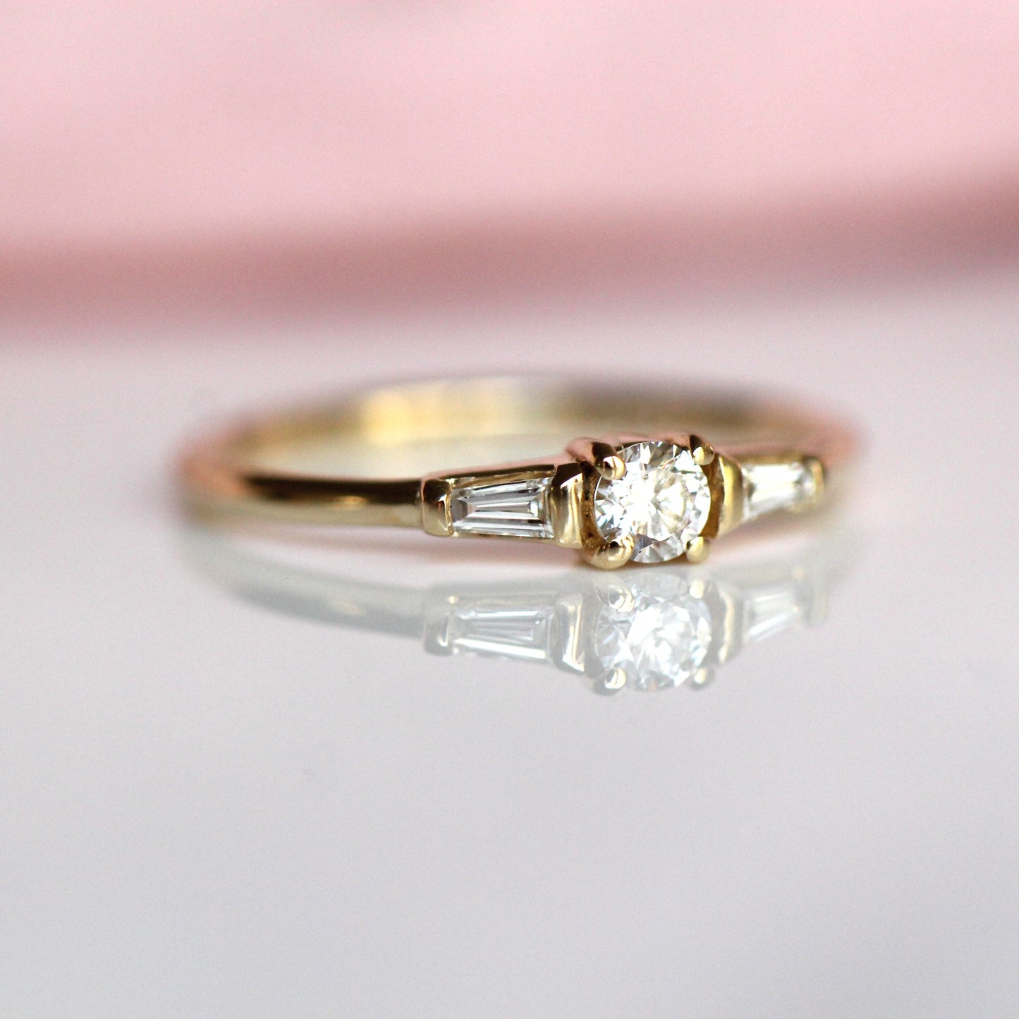 Diamond Baguette Heirloom Ring