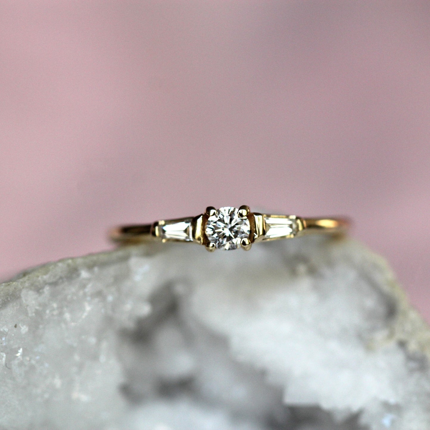 Diamond Baguette Heirloom Ring