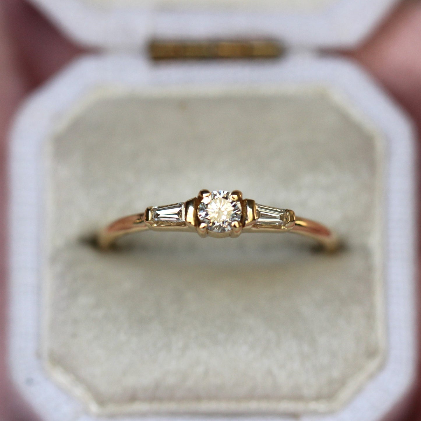 Diamond Baguette Heirloom Ring