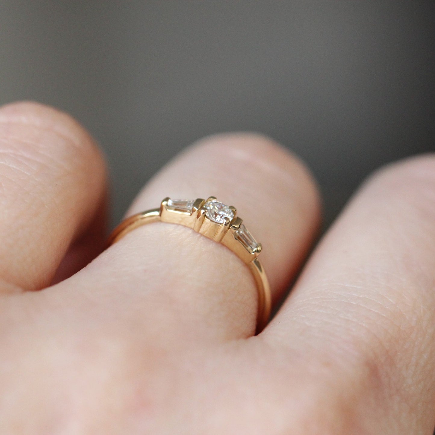 Diamond Baguette Heirloom Ring