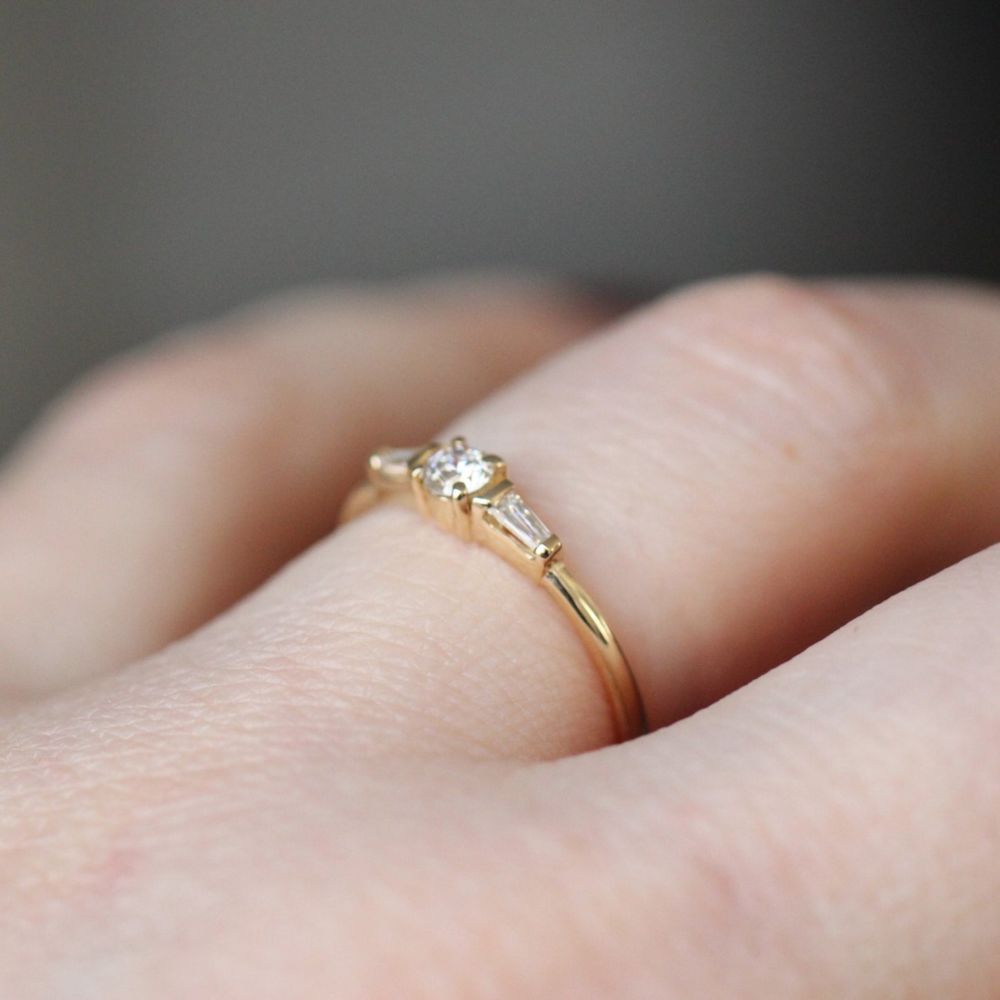 Diamond Baguette Heirloom Ring