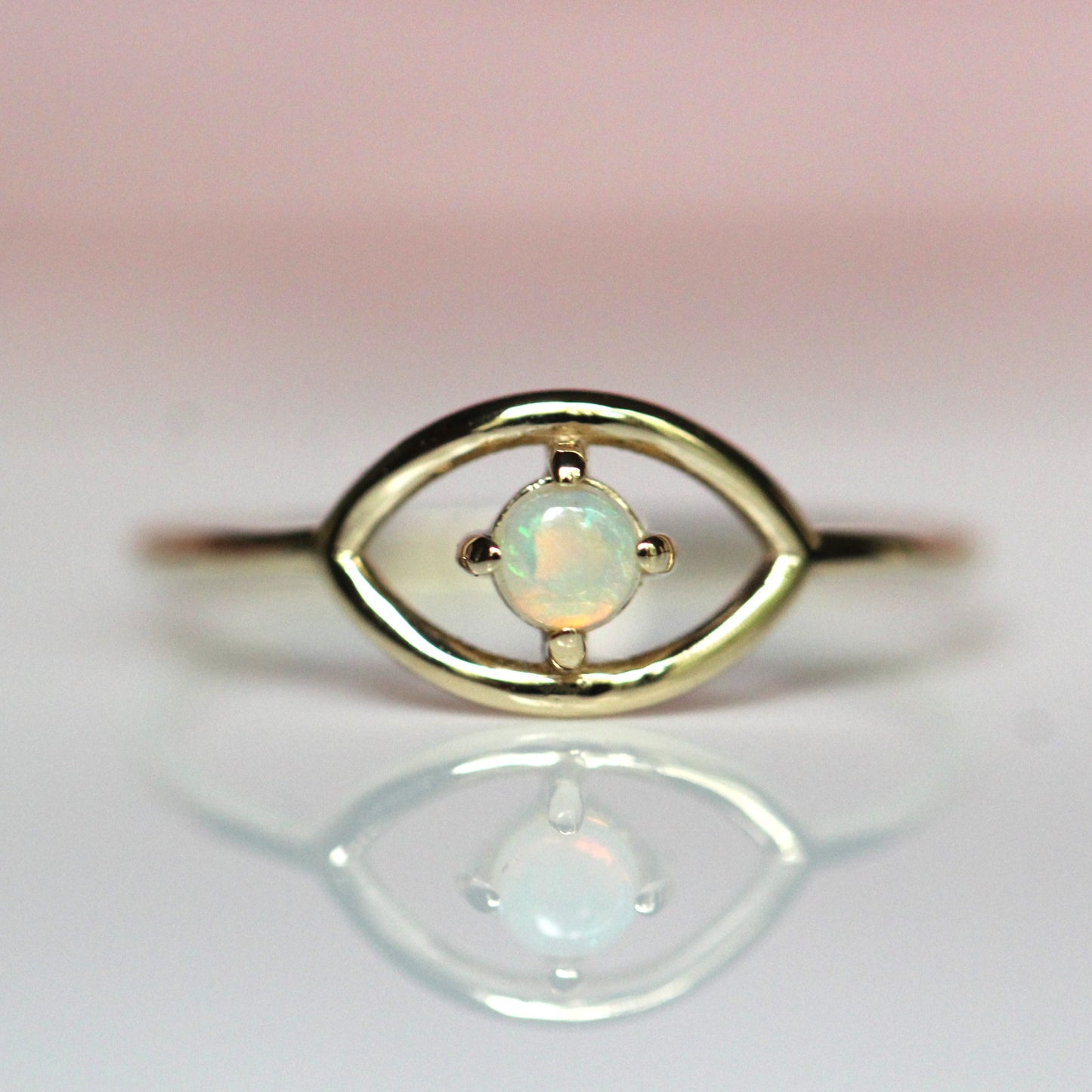 Opal Eye Ring