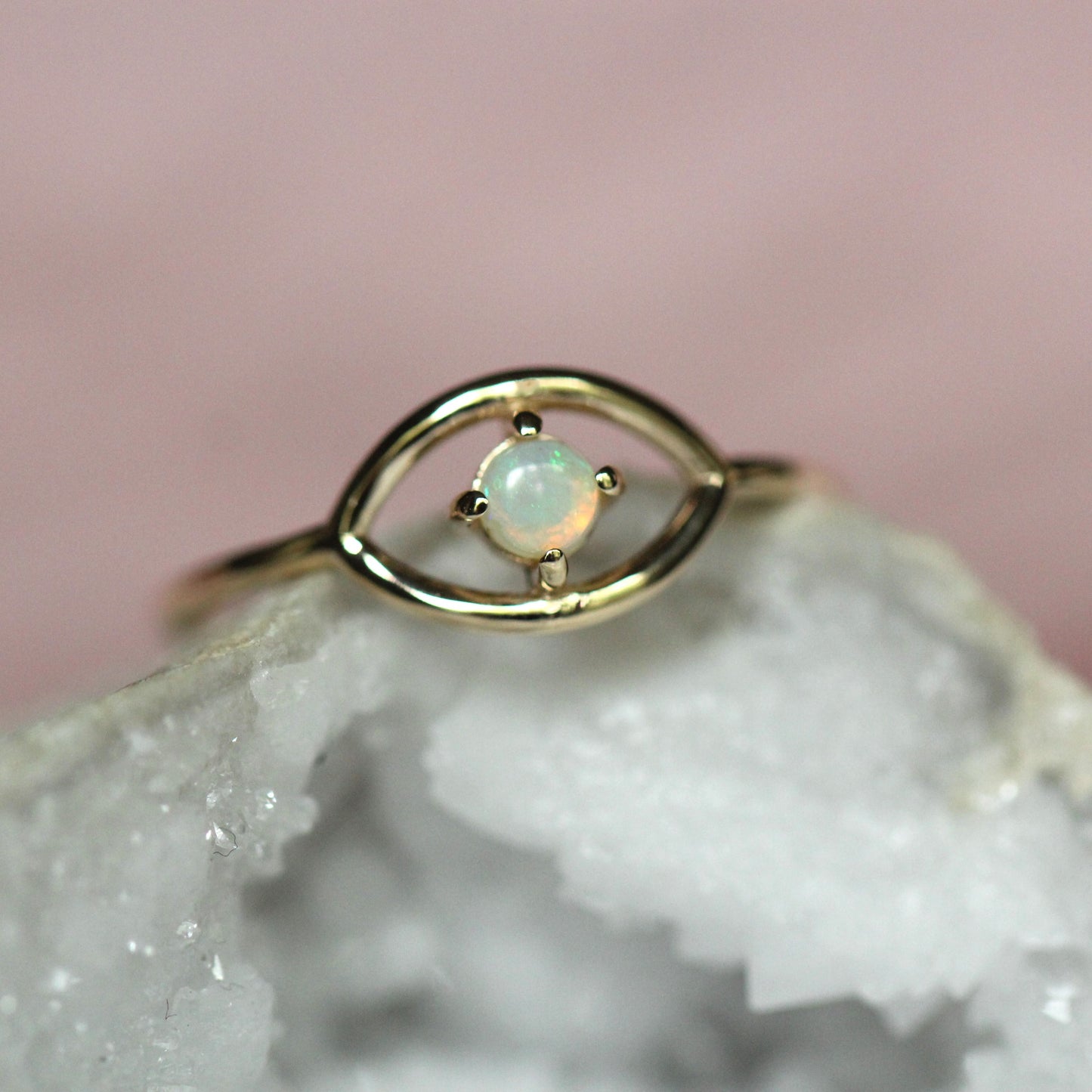 Opal Eye Ring