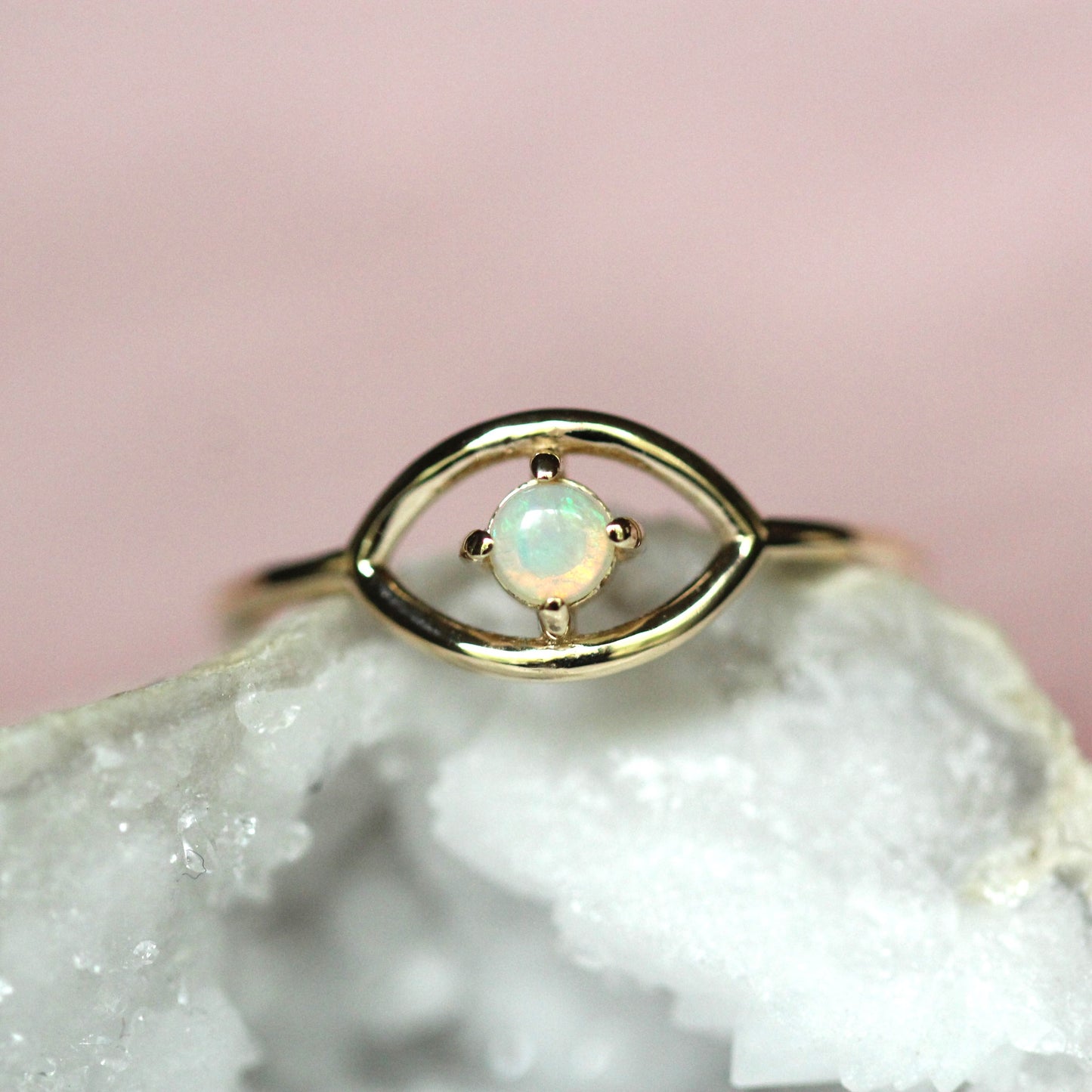 Opal Eye Ring