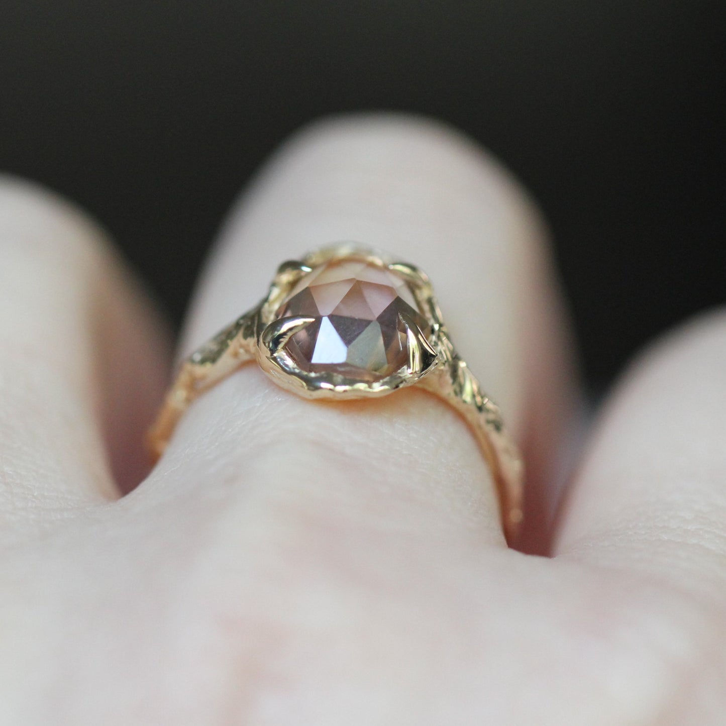 10K "Lavender Lemon Symphony" Ring - Ametrine One of a Kind