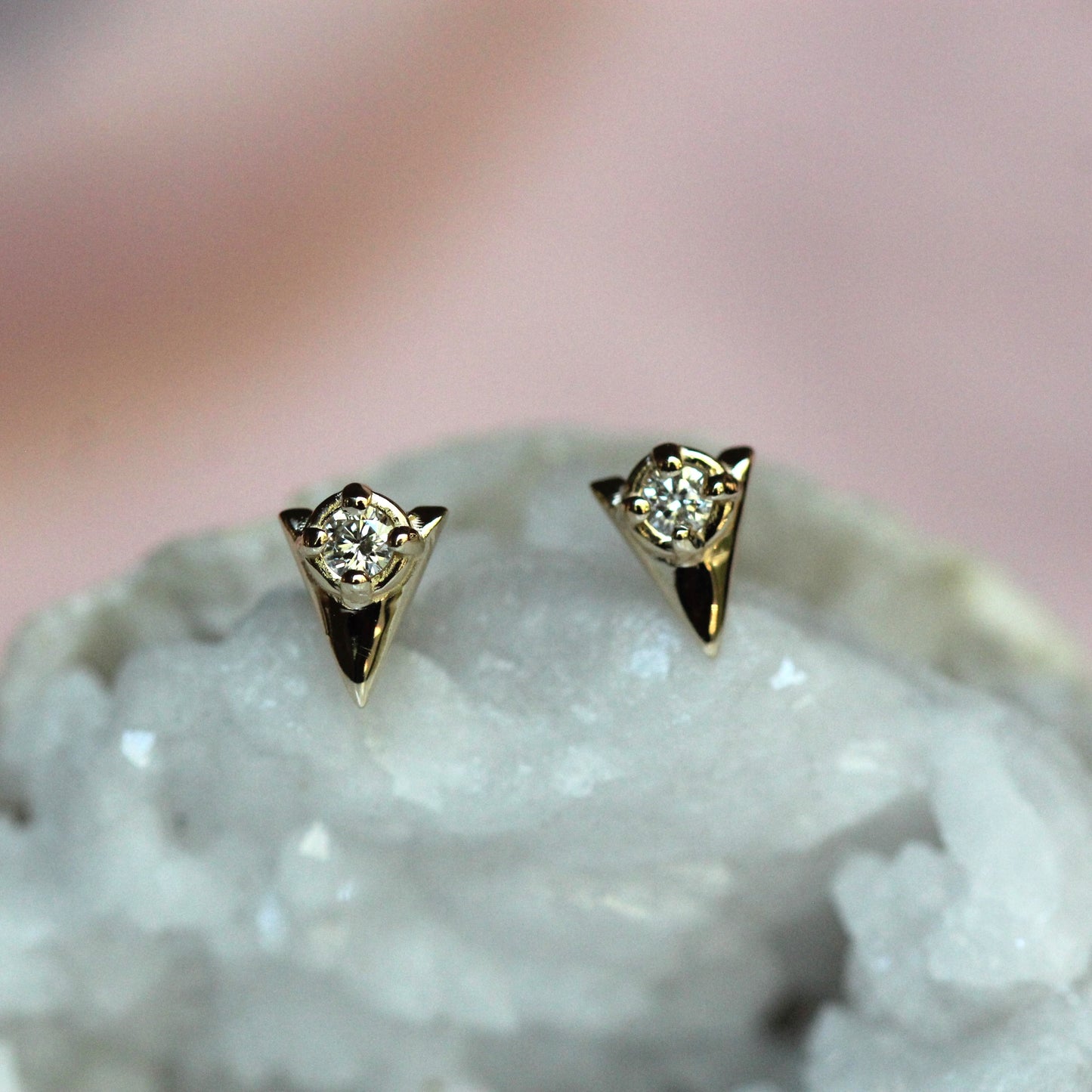 Spike Shark Tooth Studs