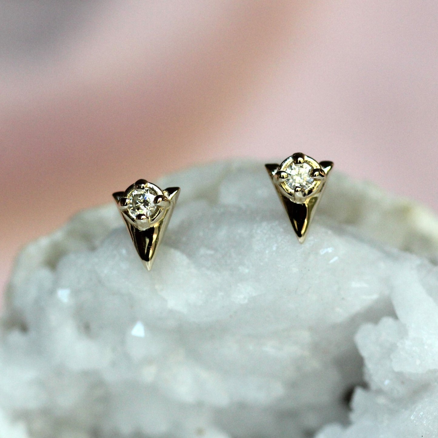 Spike Shark Tooth Studs