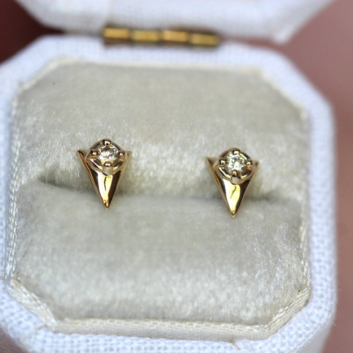 Spike Shark Tooth Studs