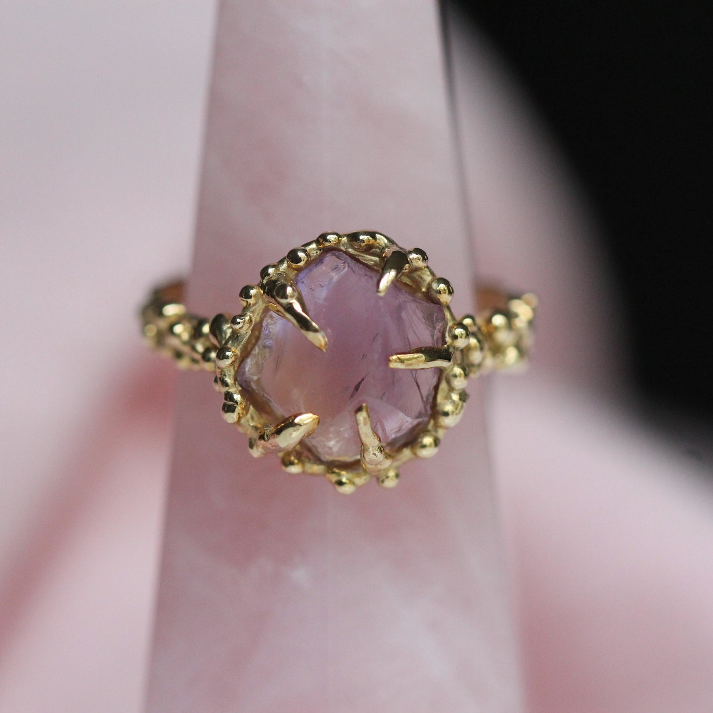 10K gold Raw Ametrine Ring- OOAK