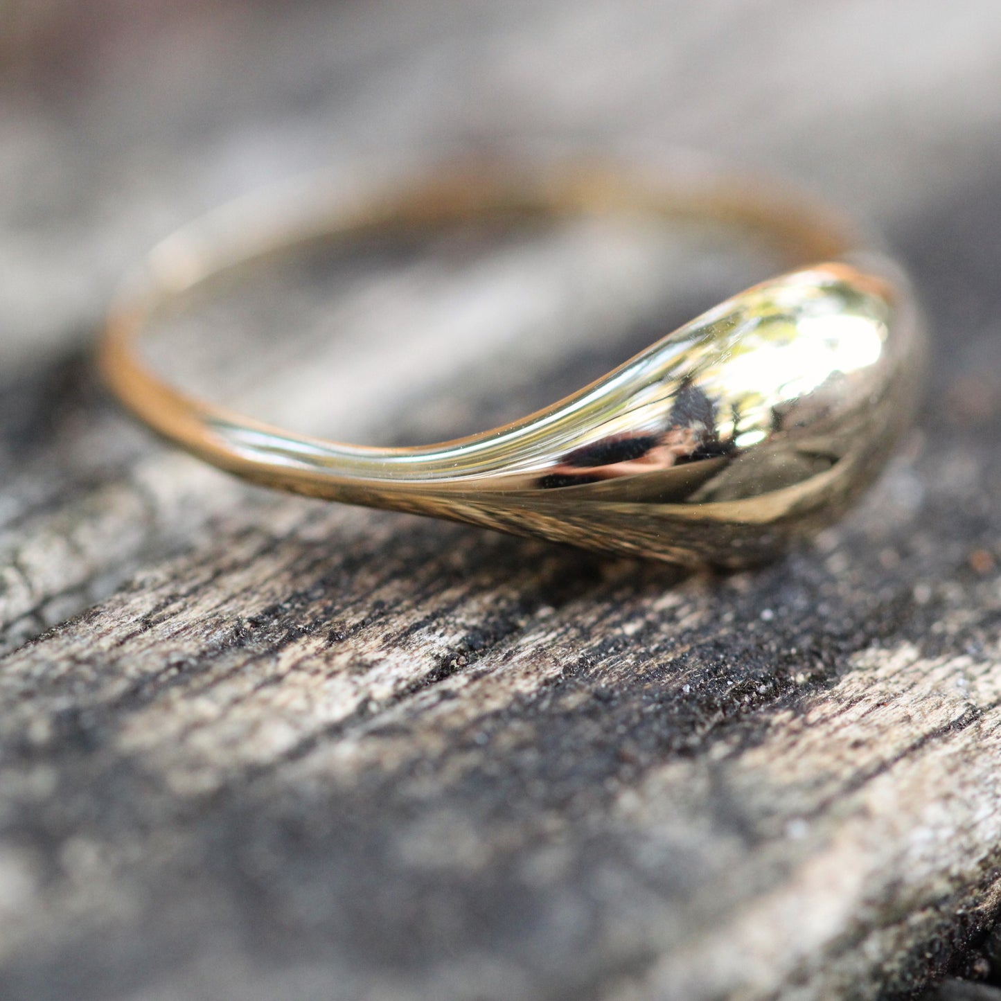 Gold Dome Ring