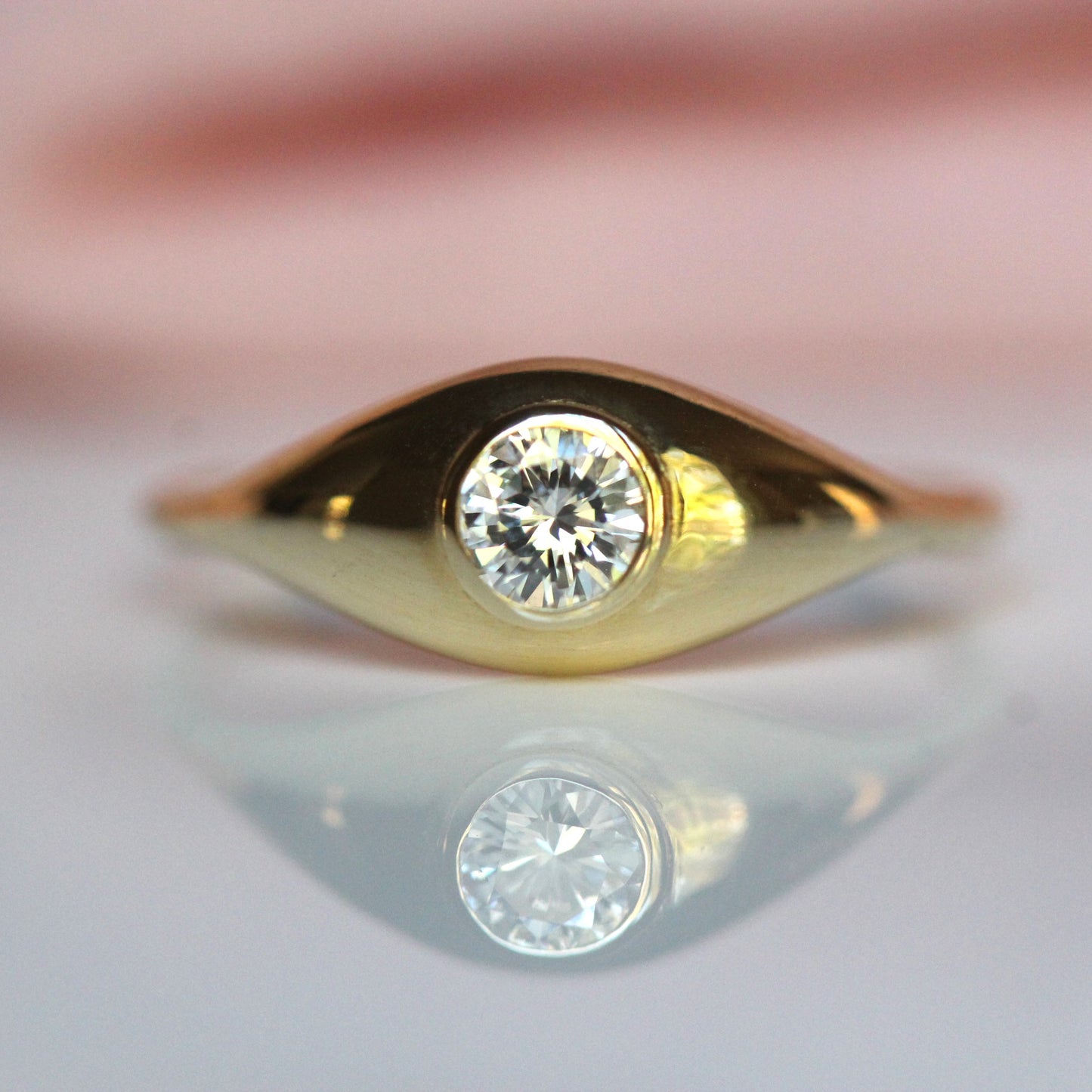 Diamond Dome Ring