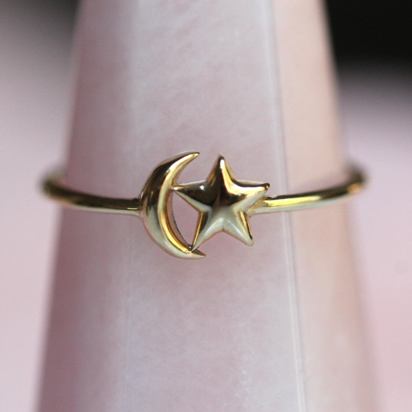 Star and Moon Ring